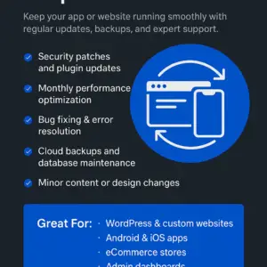 Monthly Maintenance & Updates