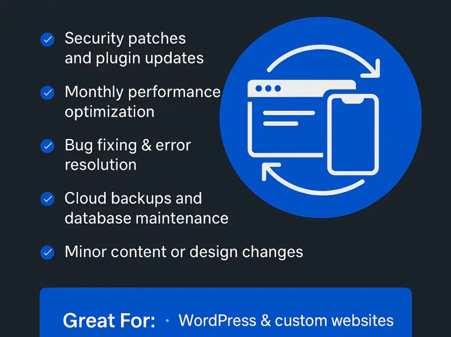 Monthly Maintenance & Updates